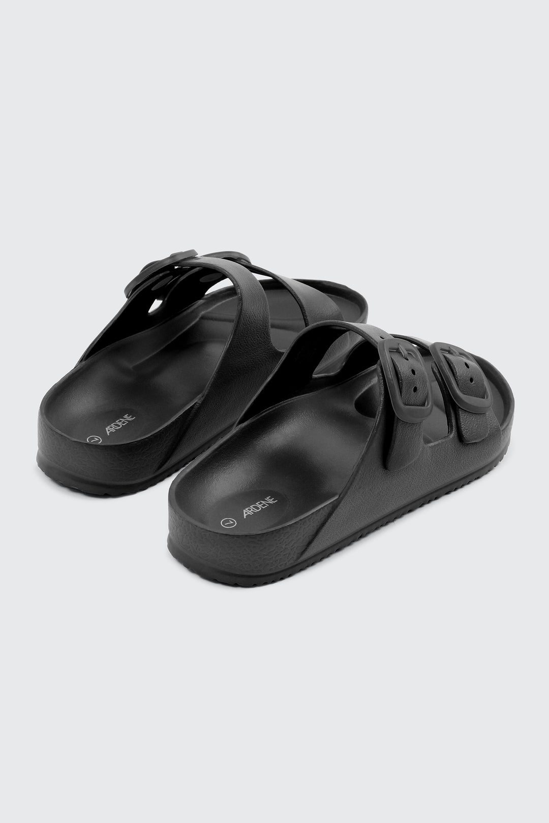 Sandales à glissière deux brides
