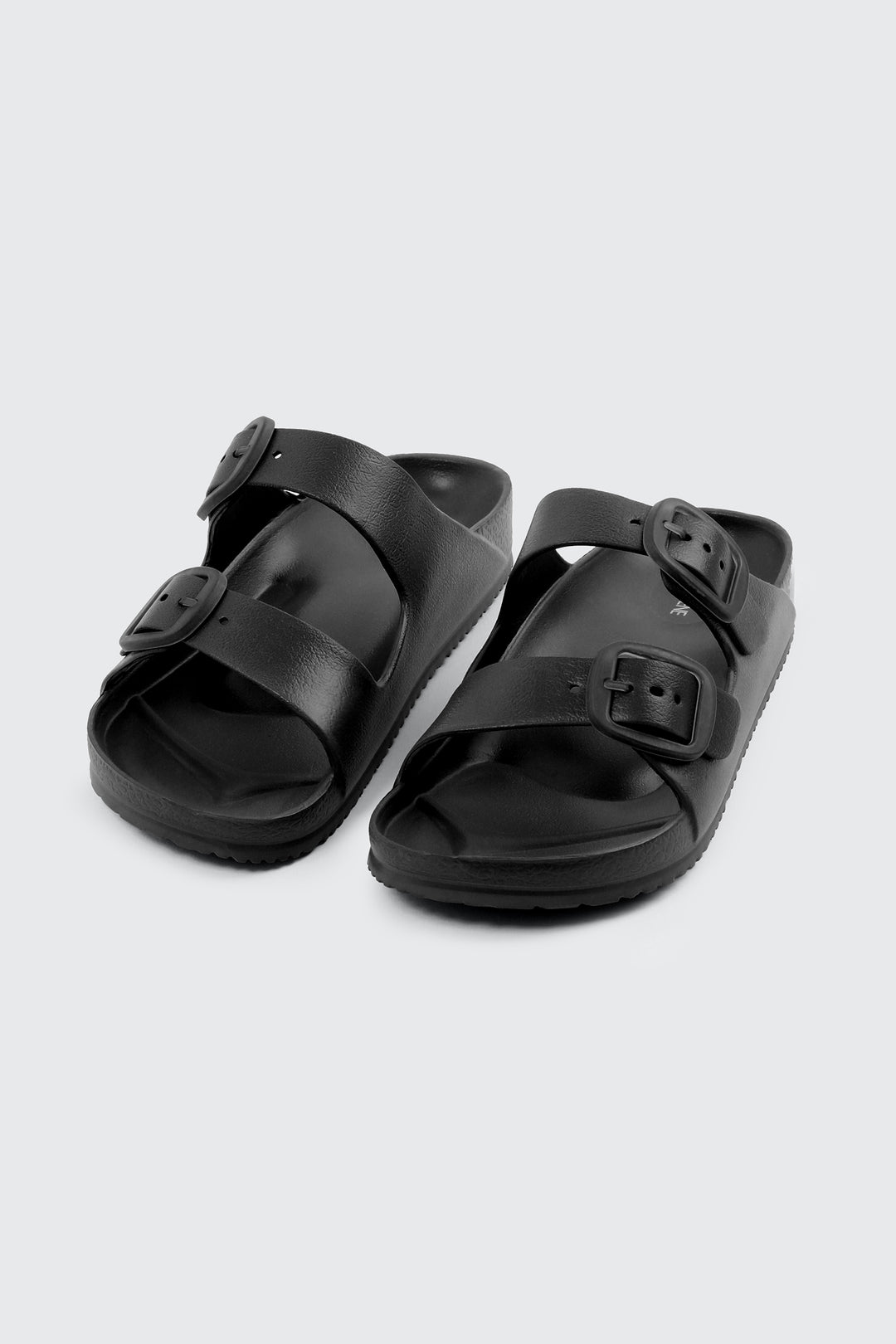Sandales à glissière deux brides