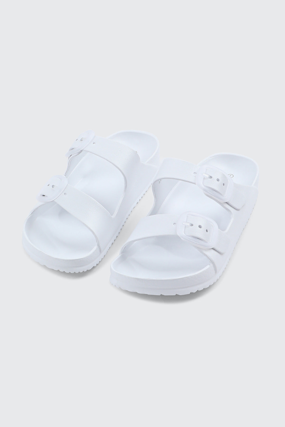 Two-Strap Slide Sandals