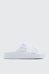 Two-Strap Slide Sandals