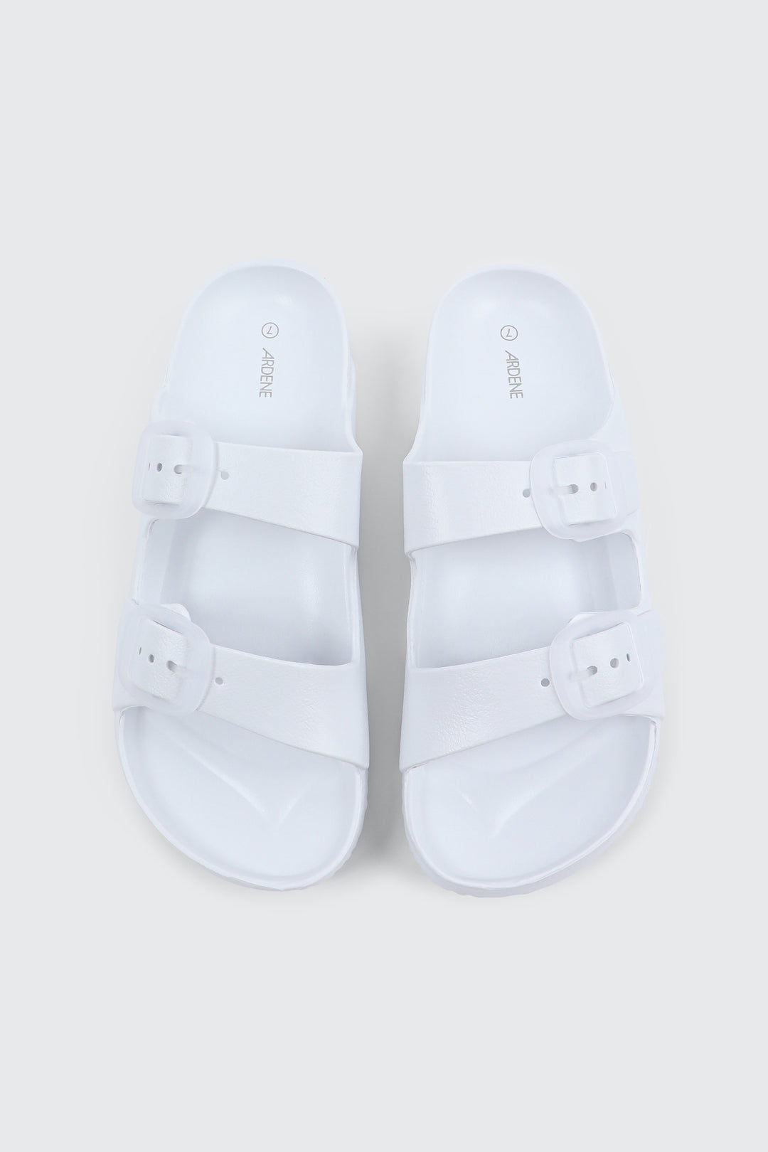 Two-Strap Slide Sandals