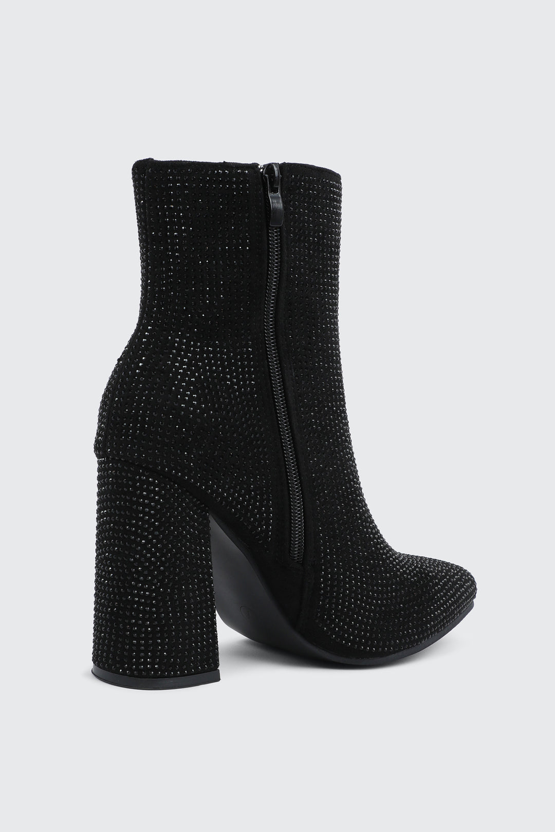 Rhinestone Ankle Boots
