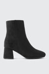 Faux Suede Ankle Boots