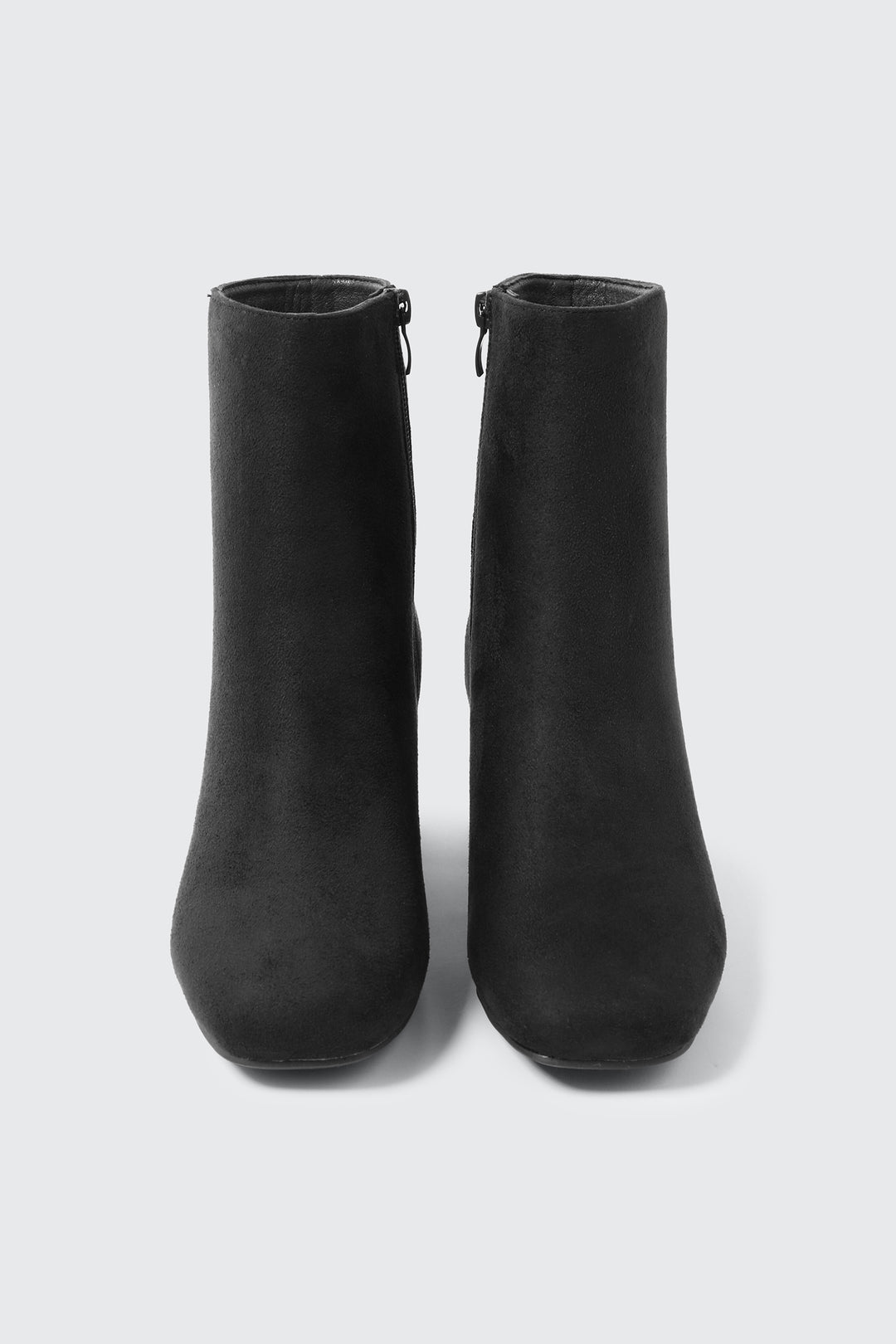 Faux Suede Ankle Boots