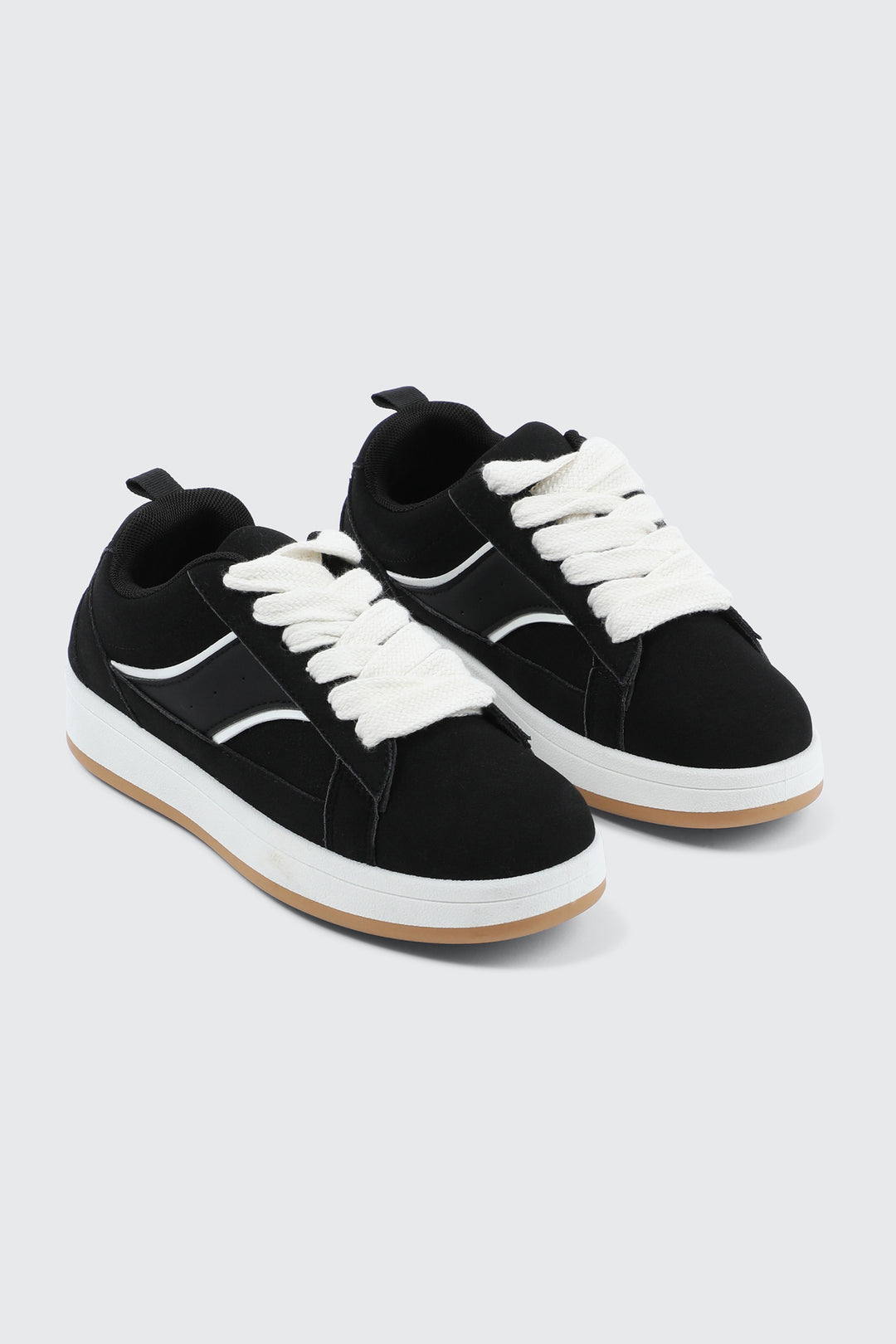 Faux Suede Sneakers