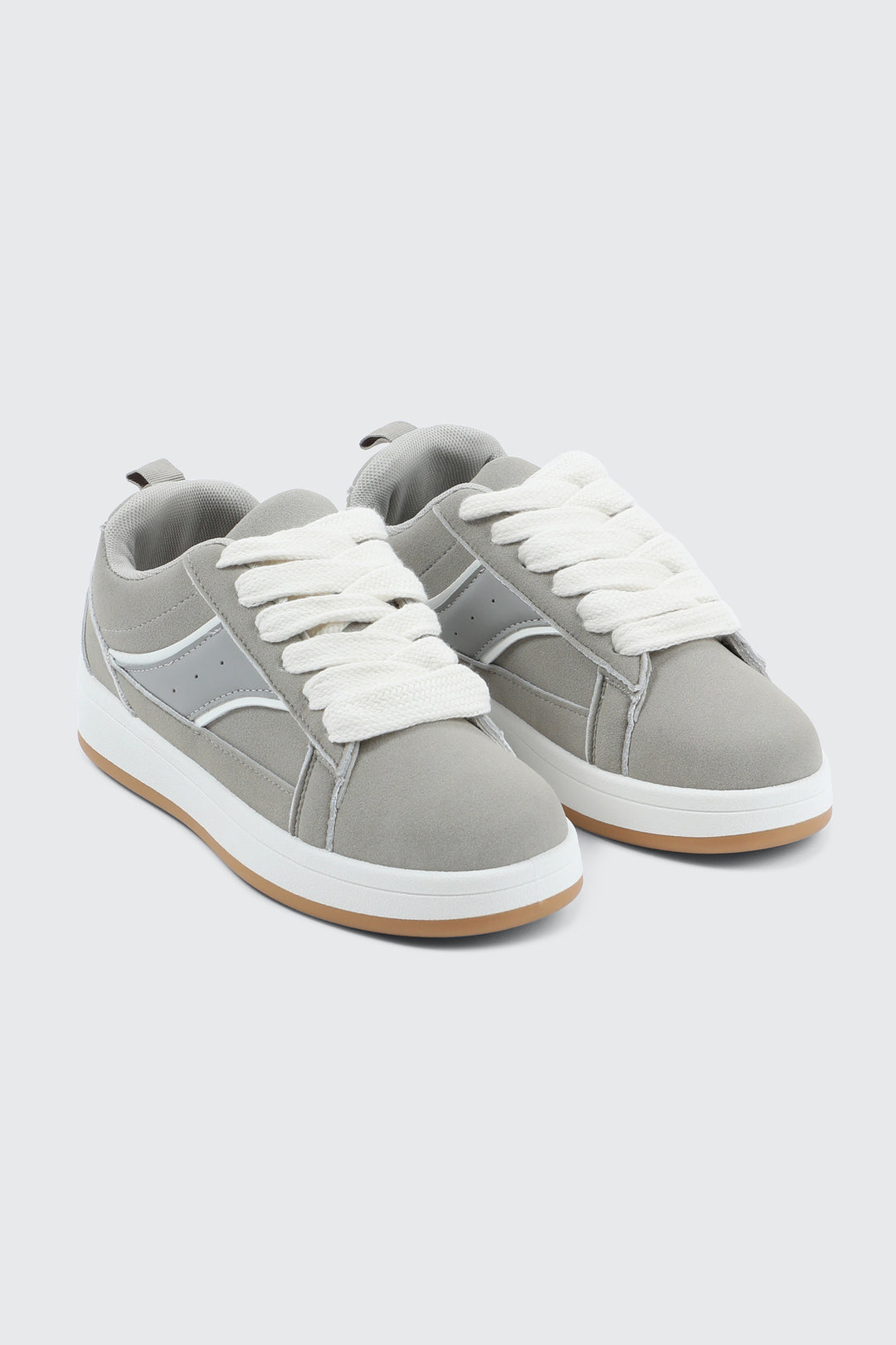 Faux Suede Sneakers