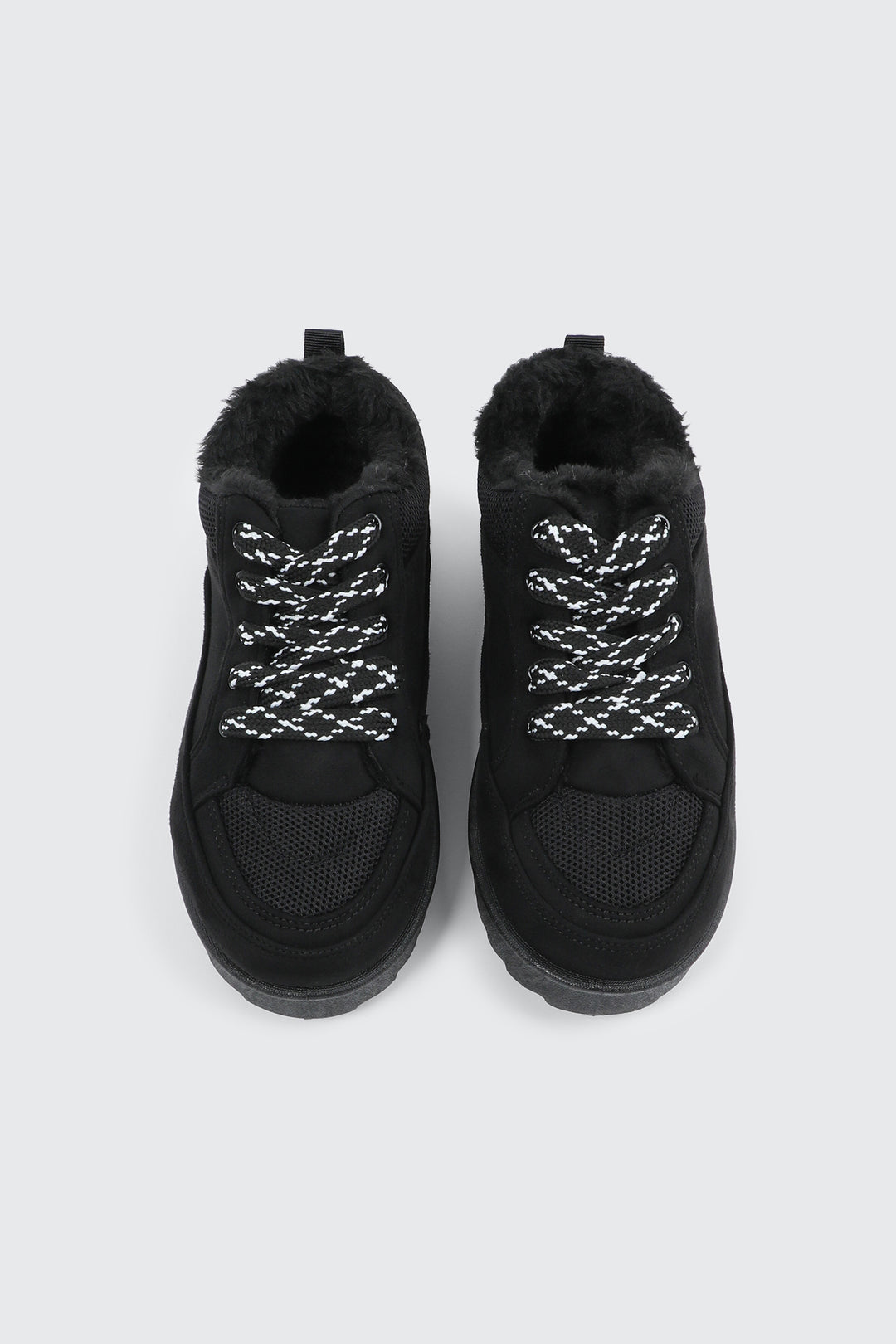 Faux Fur Lined Sneakers