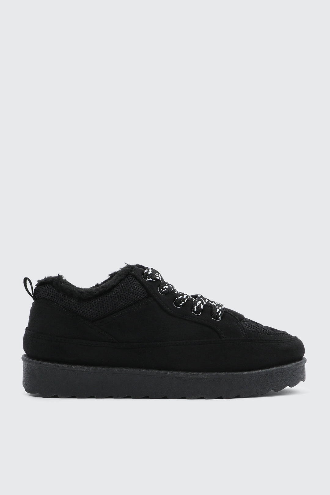 Faux Fur Lined Sneakers