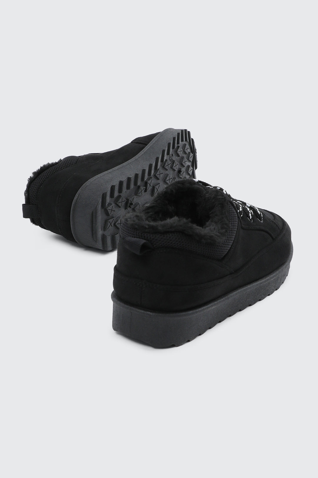 Faux Fur Lined Sneakers