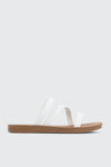 Sandales multibrides à talon plat