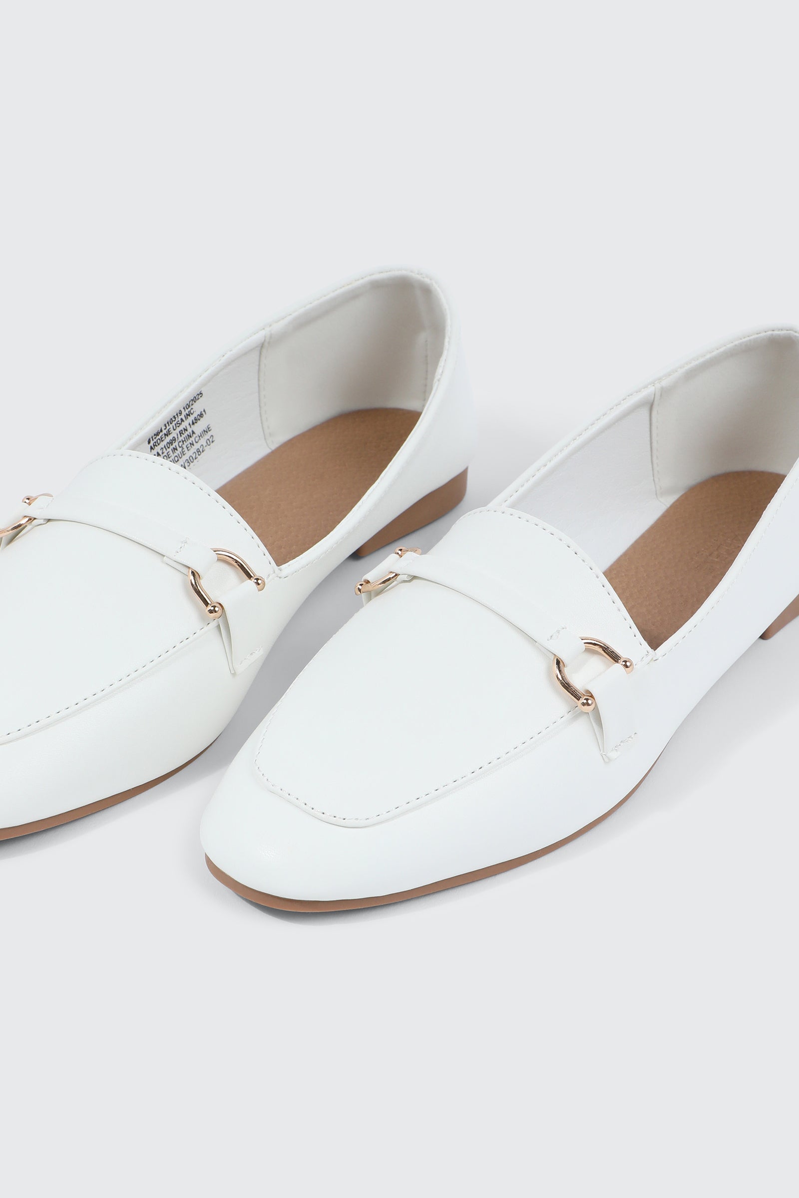 Faux Leather Square Toe Loafers – Ardene