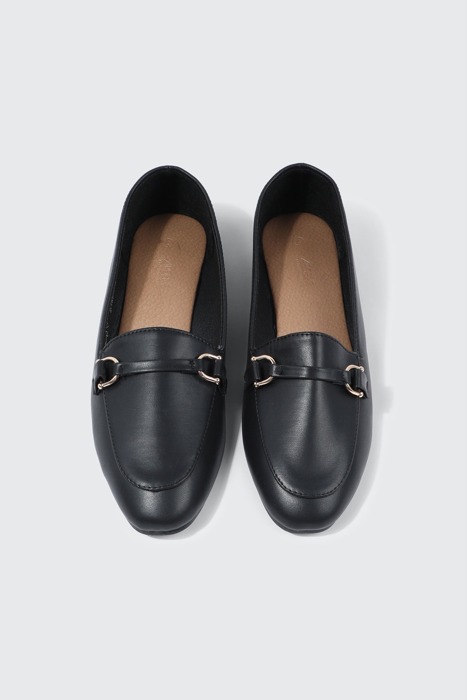 Faux Leather Square Toe Loafers – Ardene
