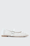 Open Weave Ballet Flats