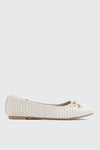 Textured Ballet Flats