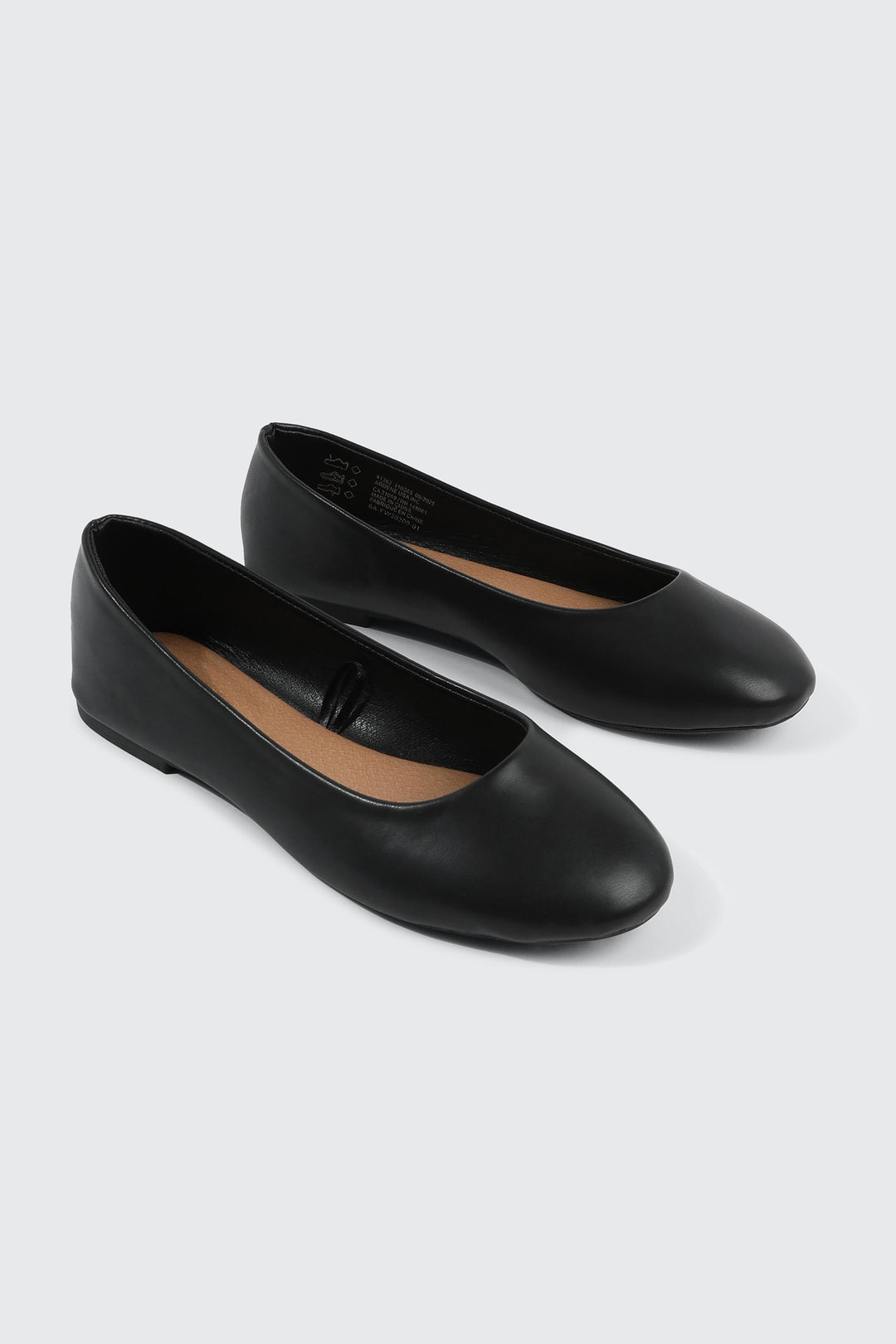 Round Toe Ballerina Flats