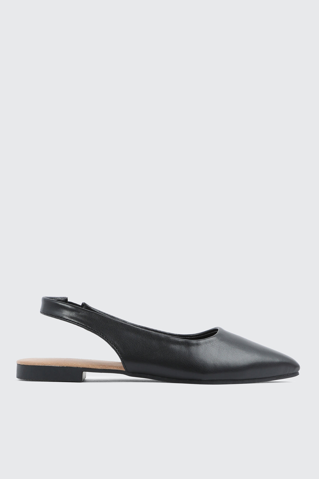 Pointed Toe Slingback Flats