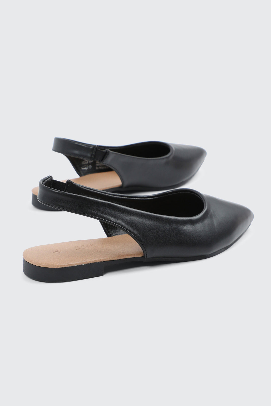 Pointed Toe Slingback Flats