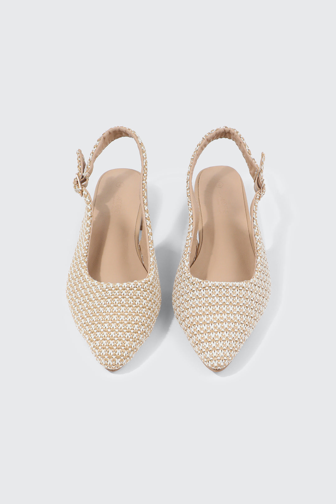 Pointed Toe Slingback Flats