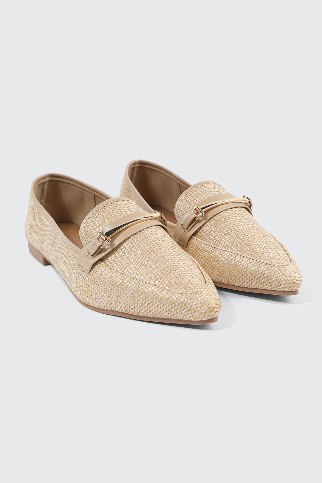 Raffia Loafers
