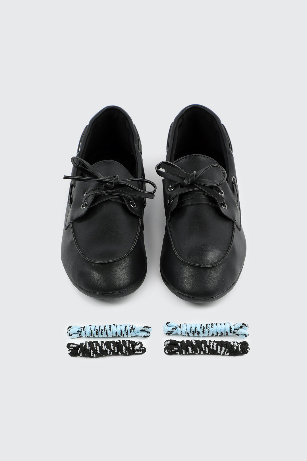 Faux Leather Boat Shoes