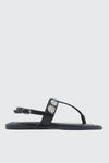 Strappy Sandals with Coin Charms