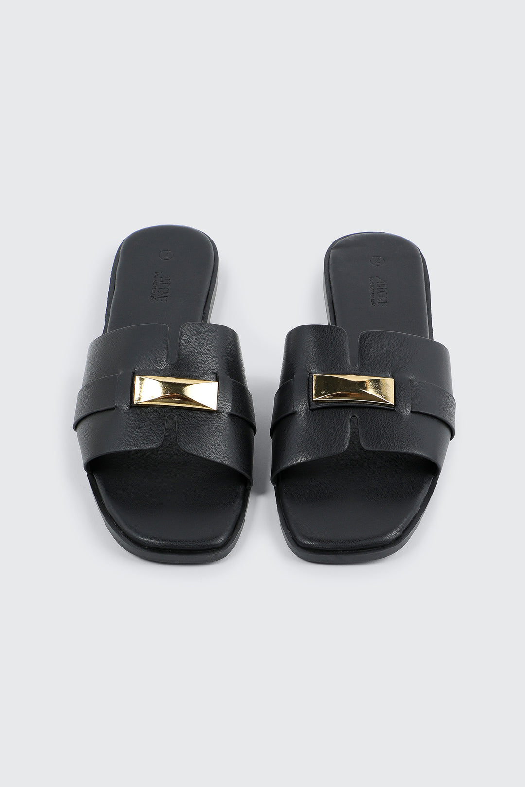 Square Toe One Band Sandals