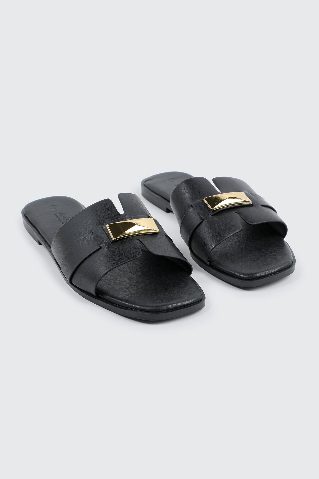 Square Toe One Band Sandals