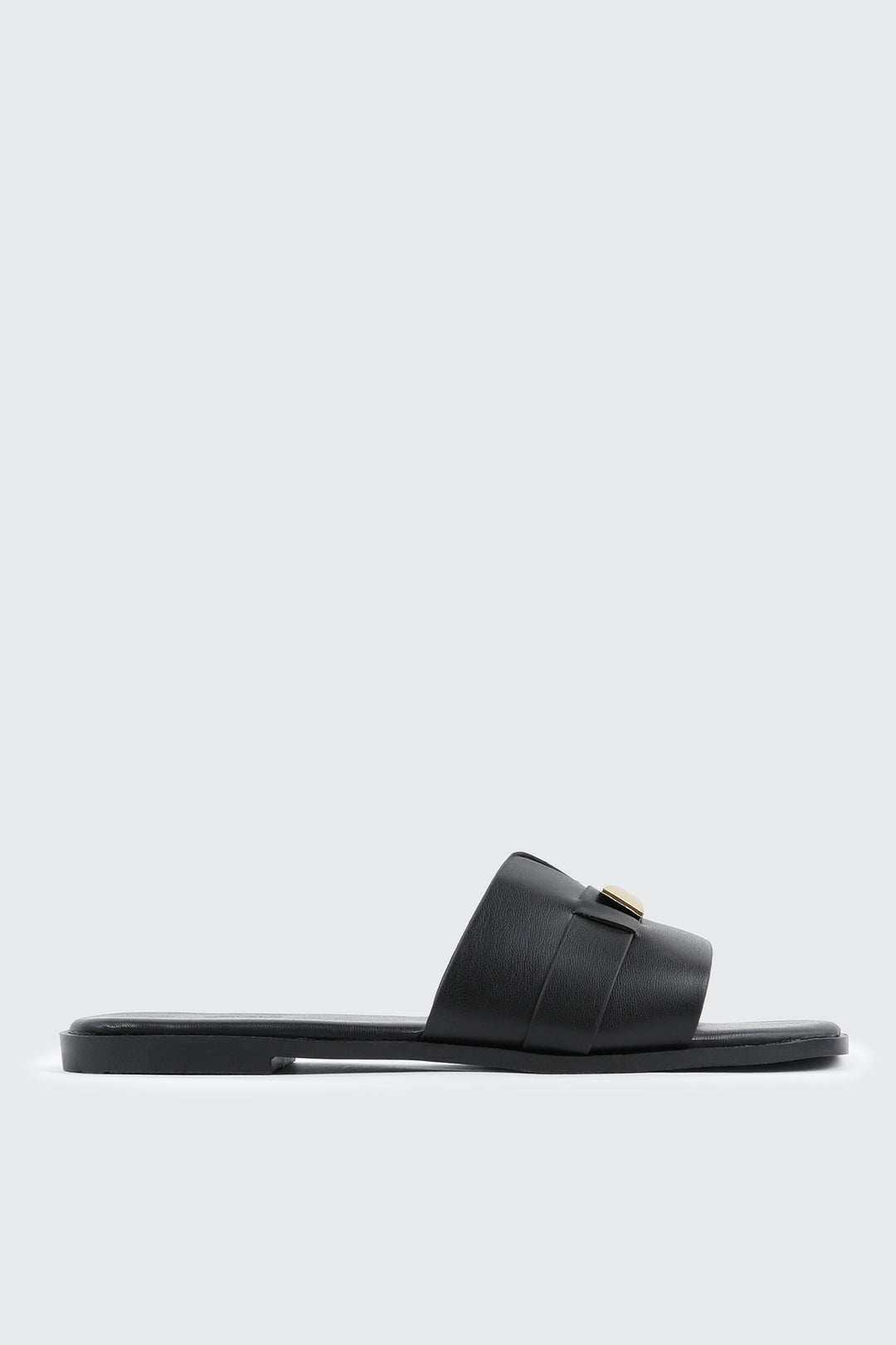 Square Toe One Band Sandals
