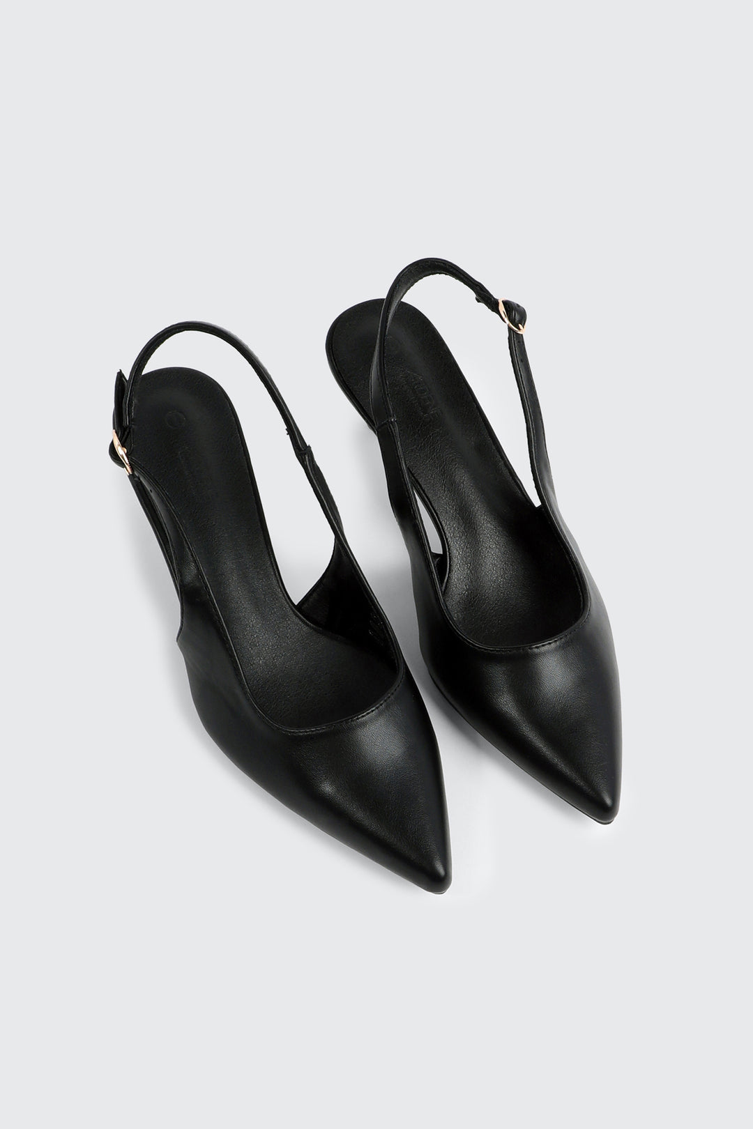 Pointed Toe Slingback Heels