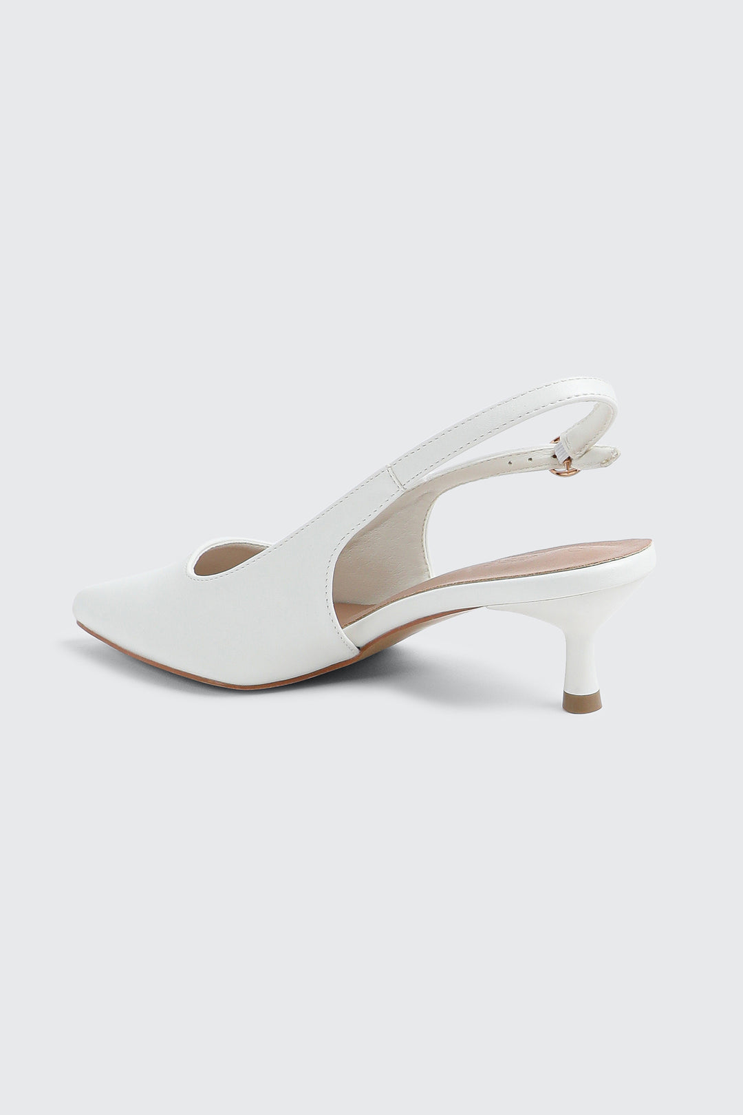 Pointed Toe Slingback Heels