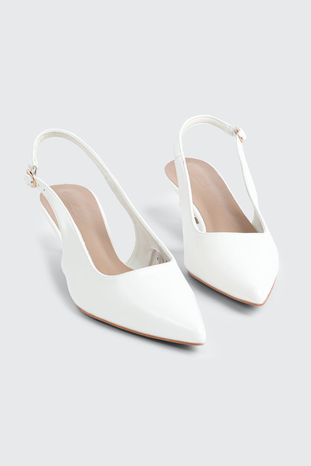 Pointed Toe Slingback Heels