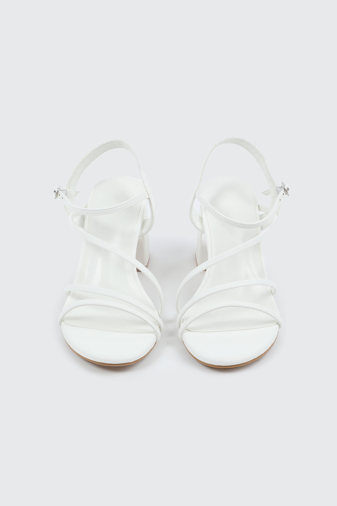 Sandales multibrides à talon bloc