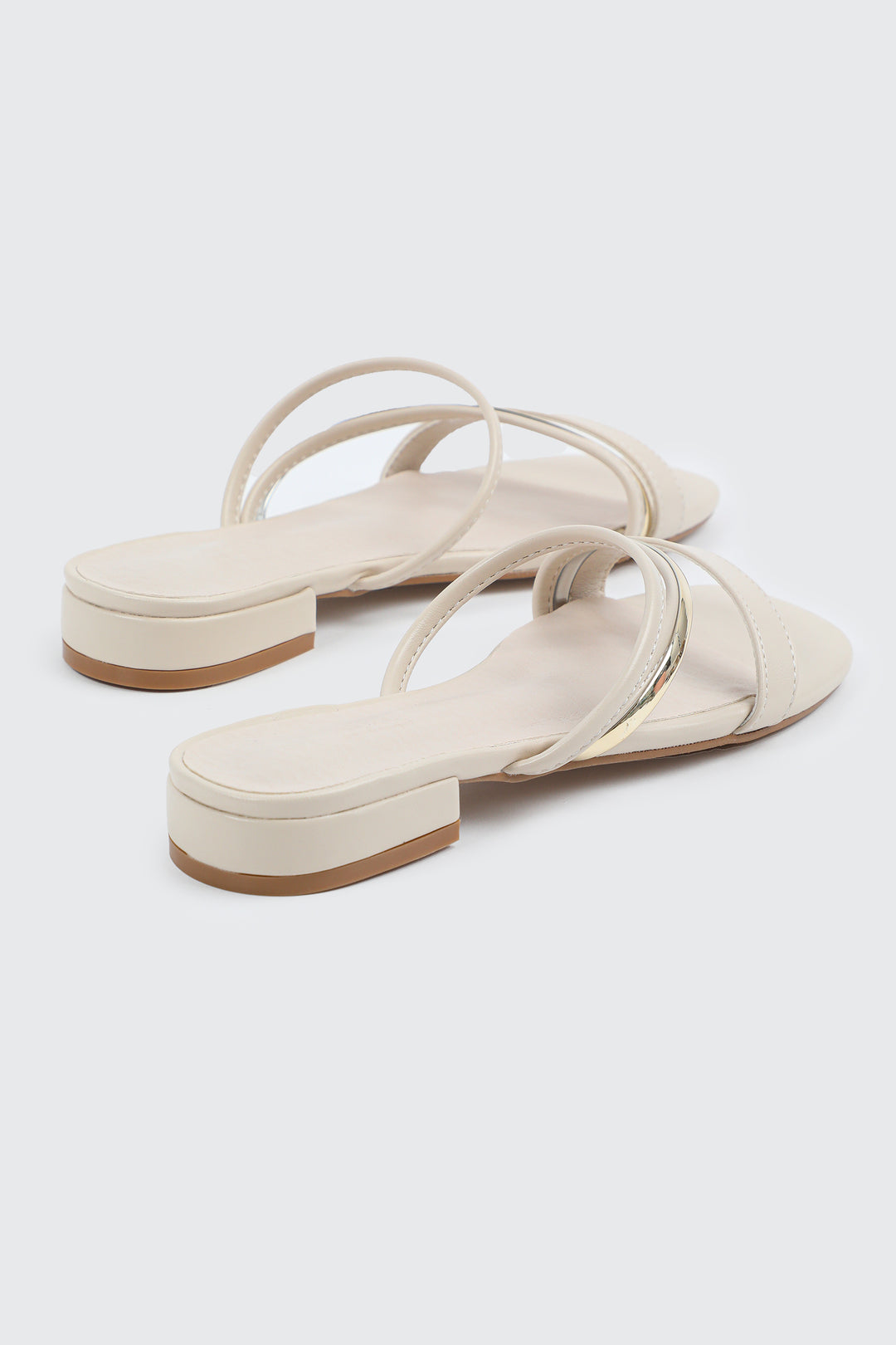 Low Heel Strappy Sandals