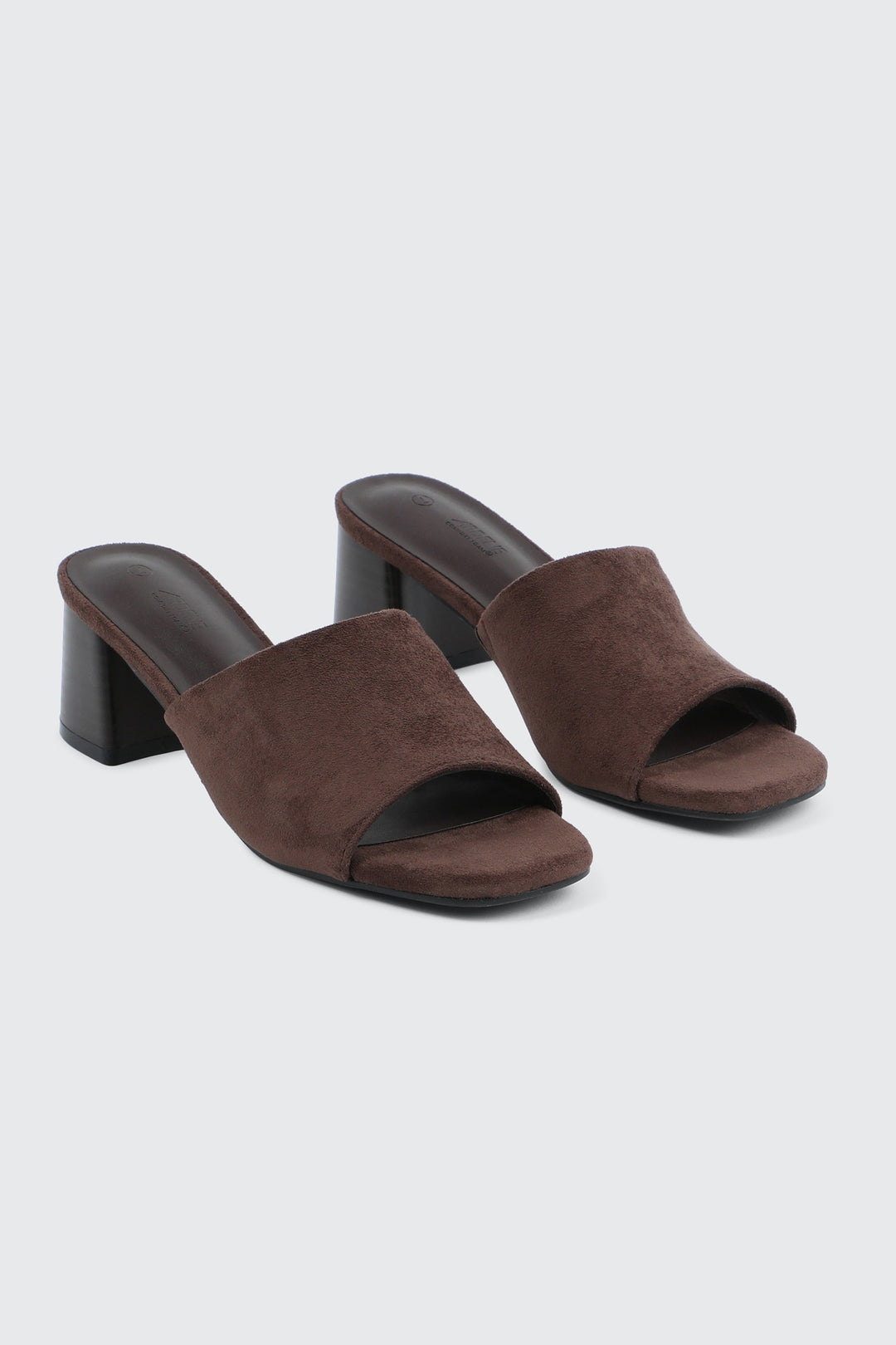 Mules à bout carré