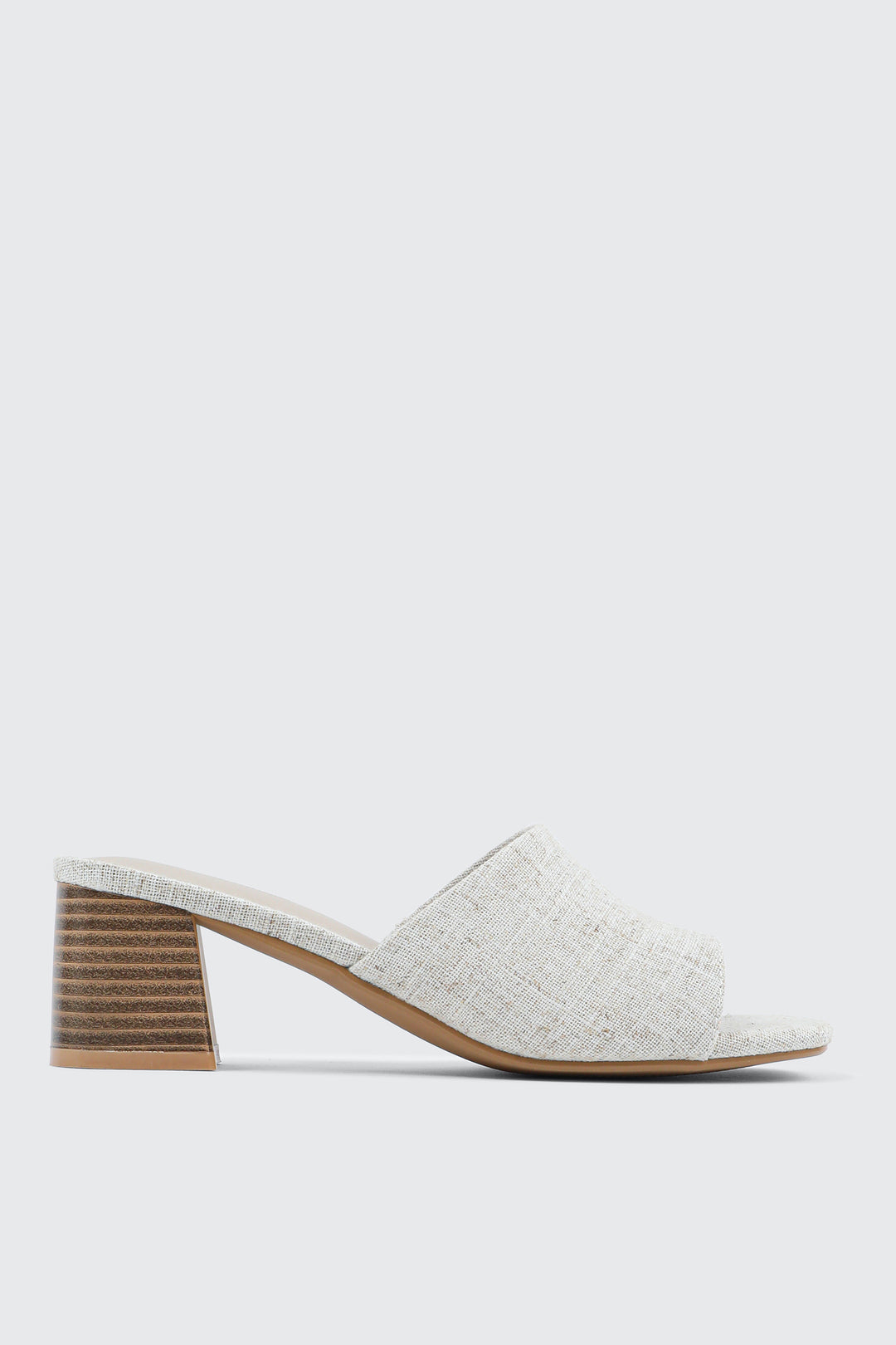 Mules à bout carré