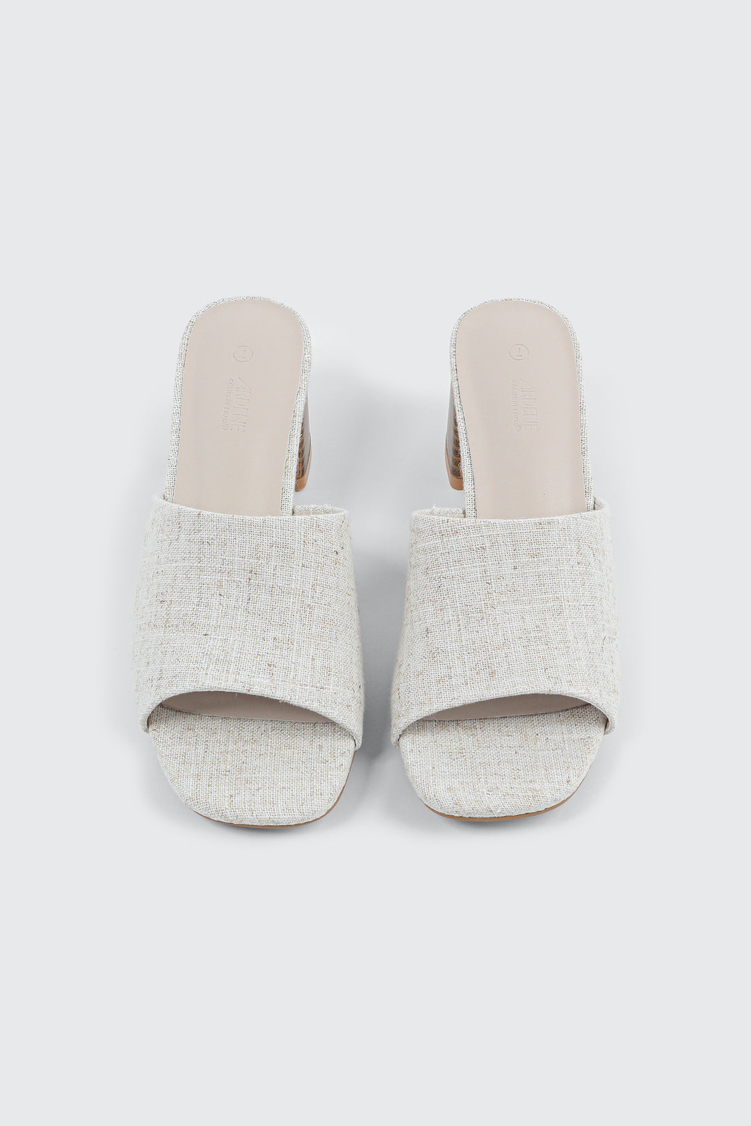 Mules à bout carré