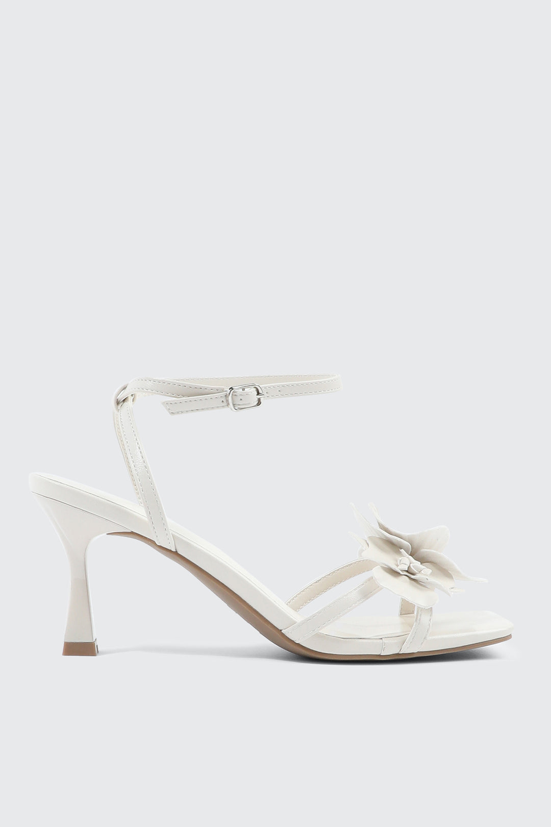 Floral Ankle Strap Sandals