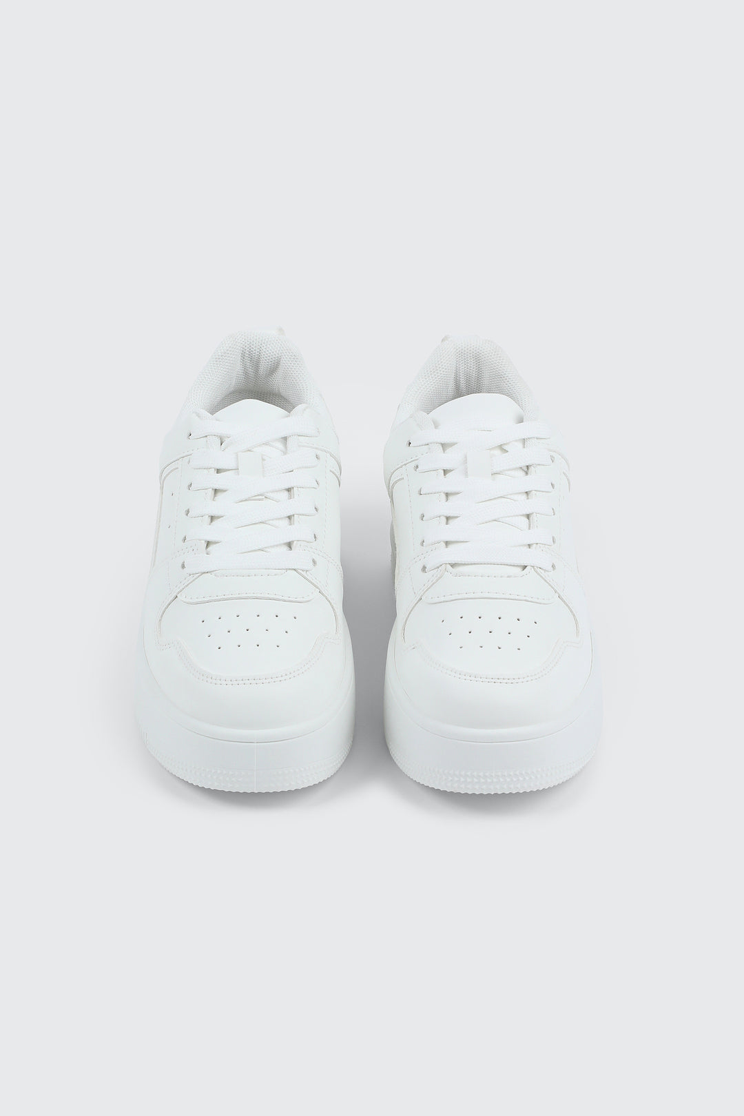 Thick Sole Lace Up Sneakers