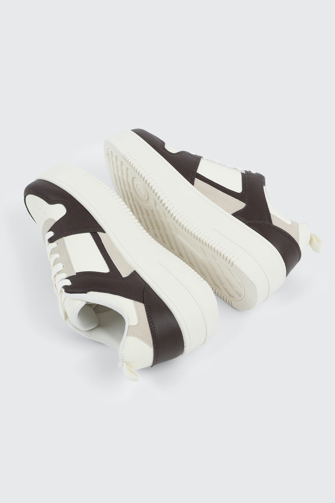 Thick Sole Lace Up Sneakers