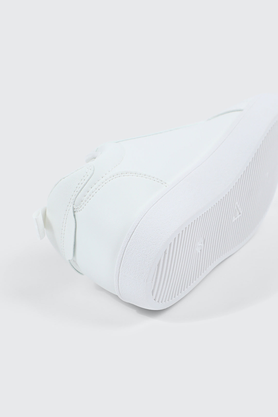 White Lace Up Sneakers