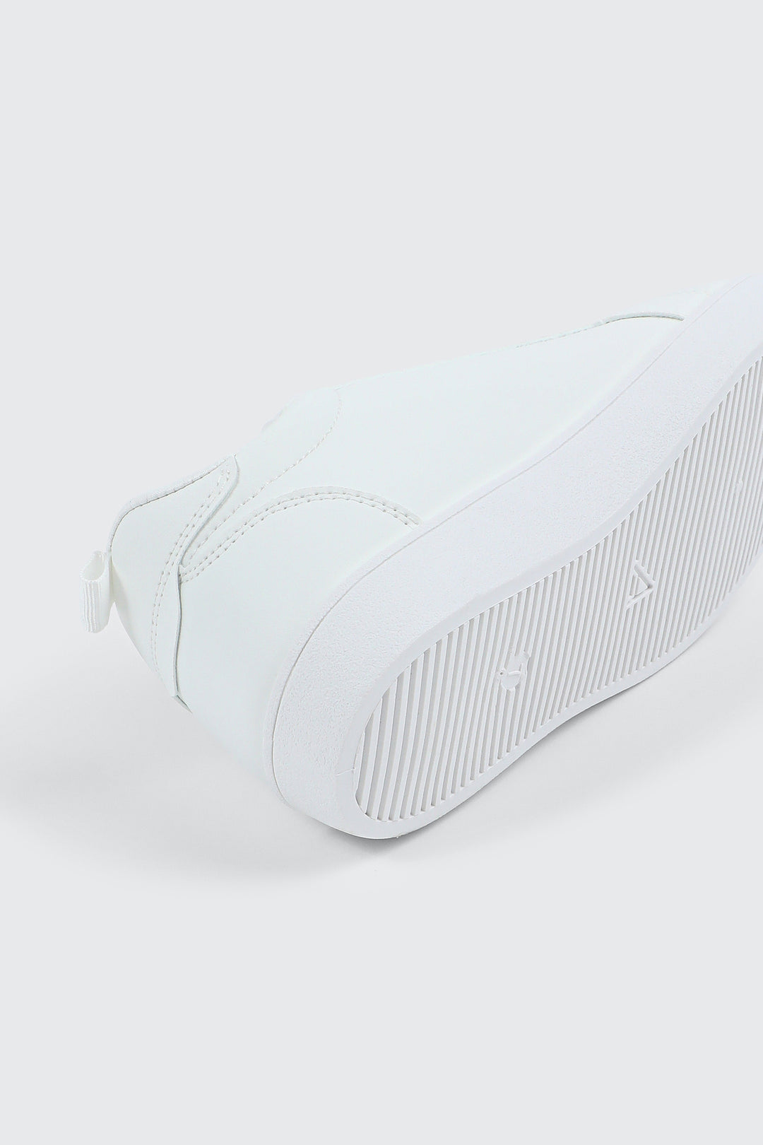 White Lace Up Sneakers