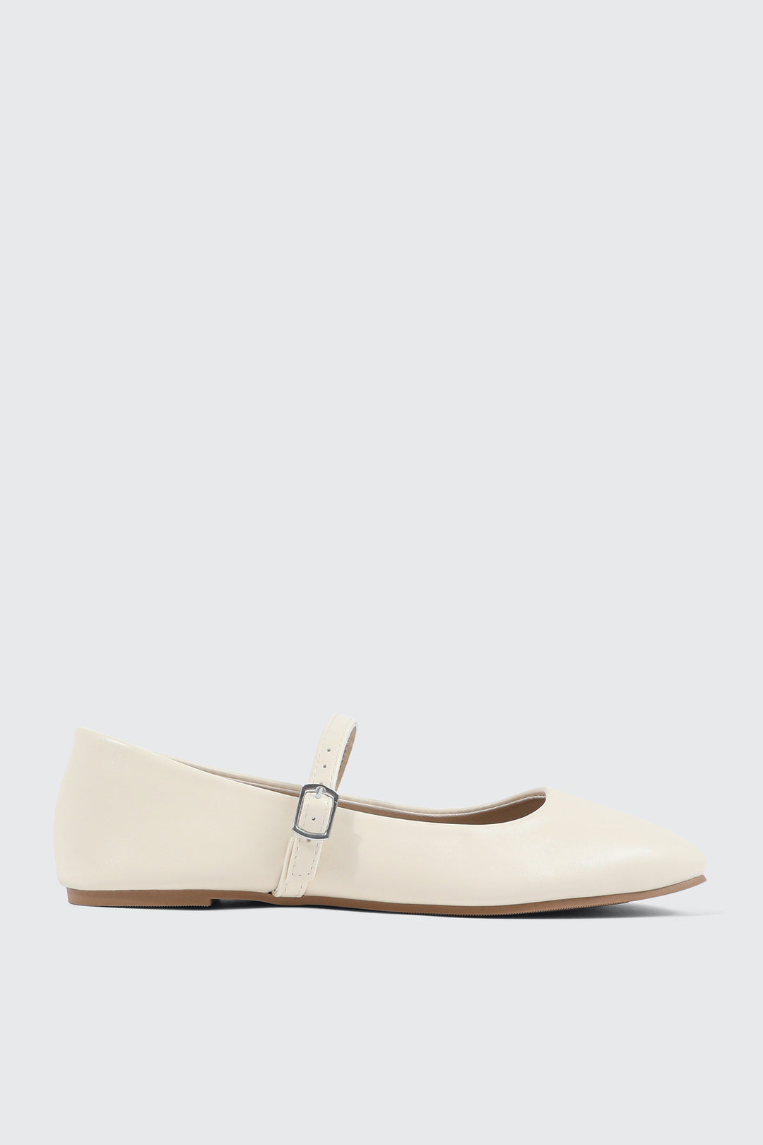 Square Toe Mary Jane Flats
