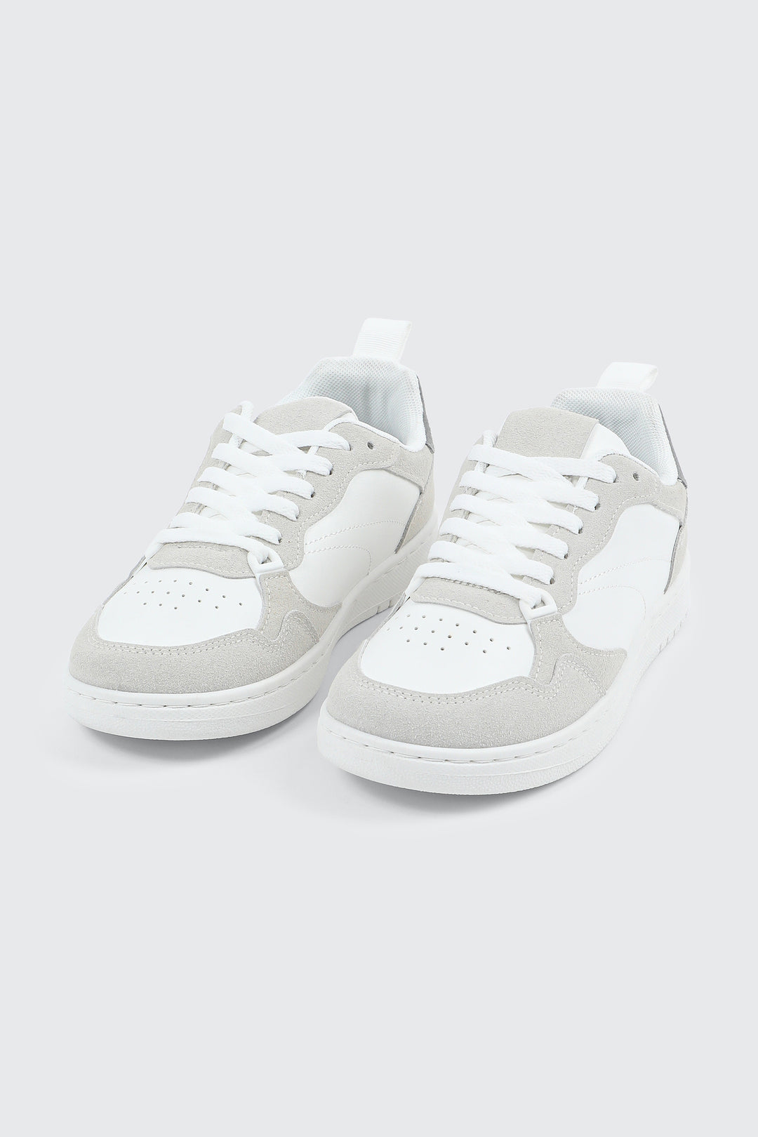 Faux Leather Sneakers