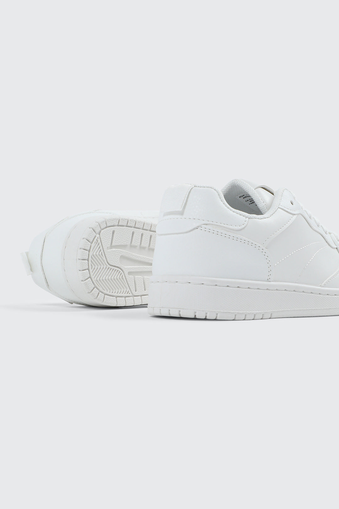 Faux Leather Sneakers