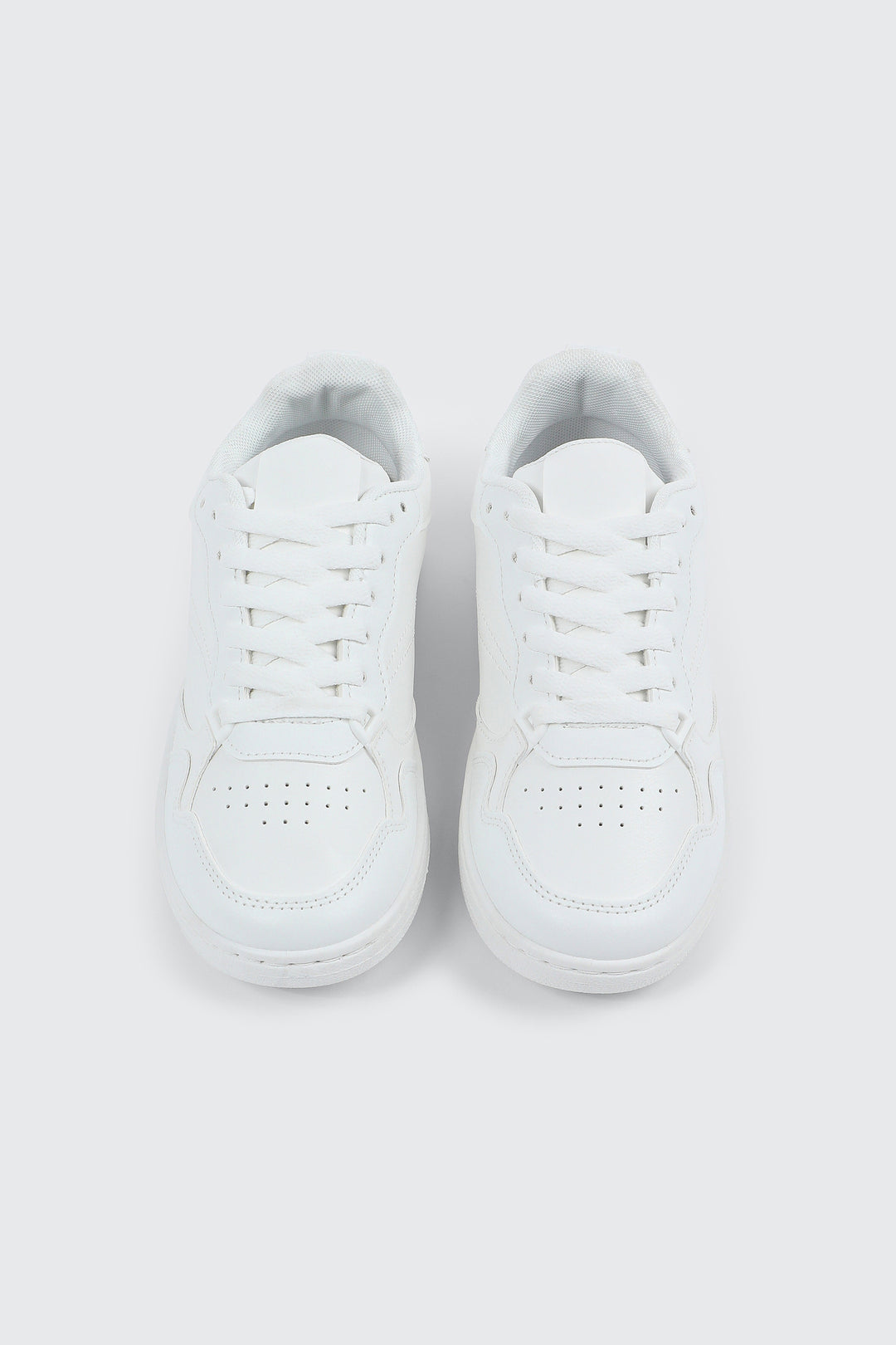 Faux Leather Sneakers