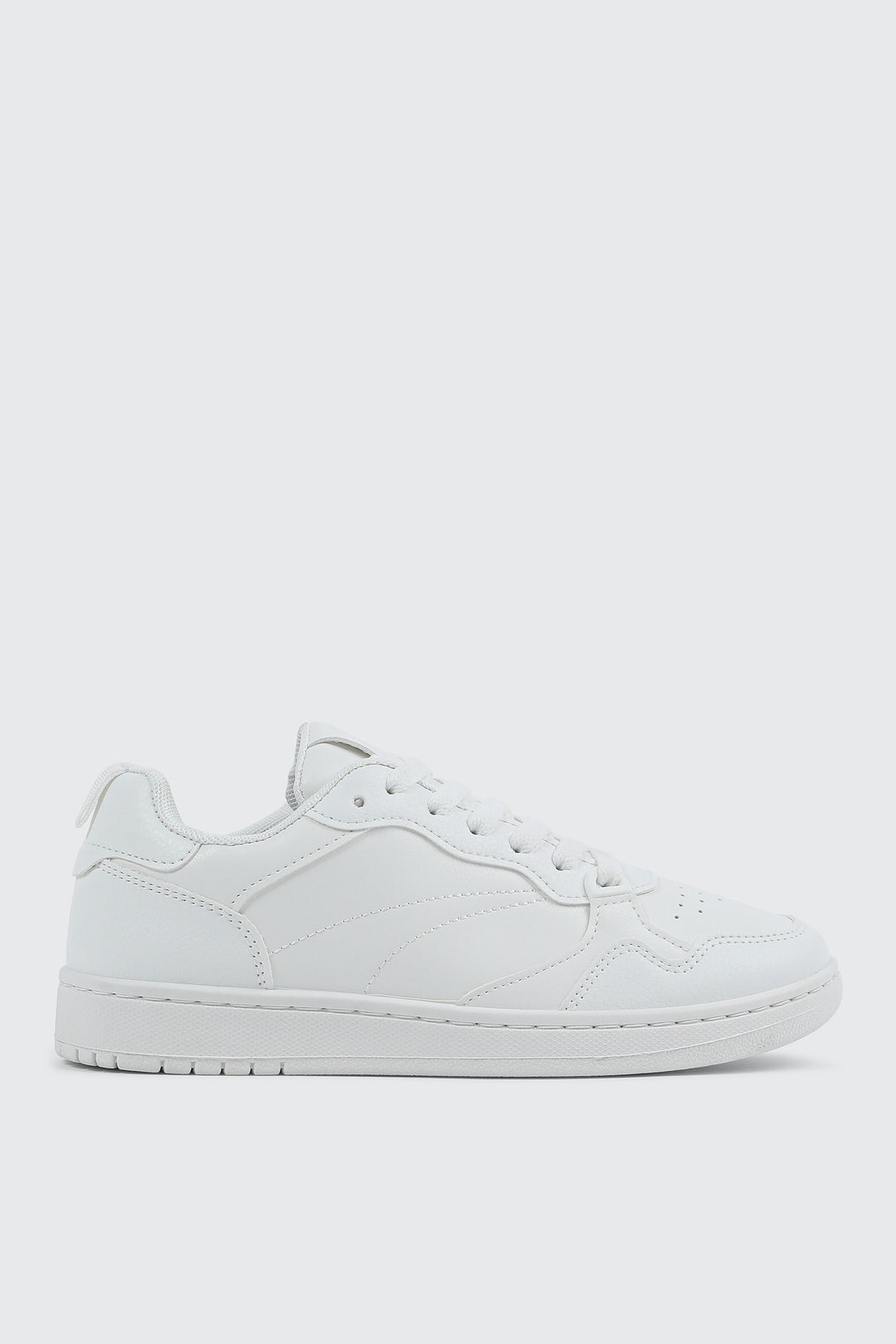 Faux Leather Sneakers