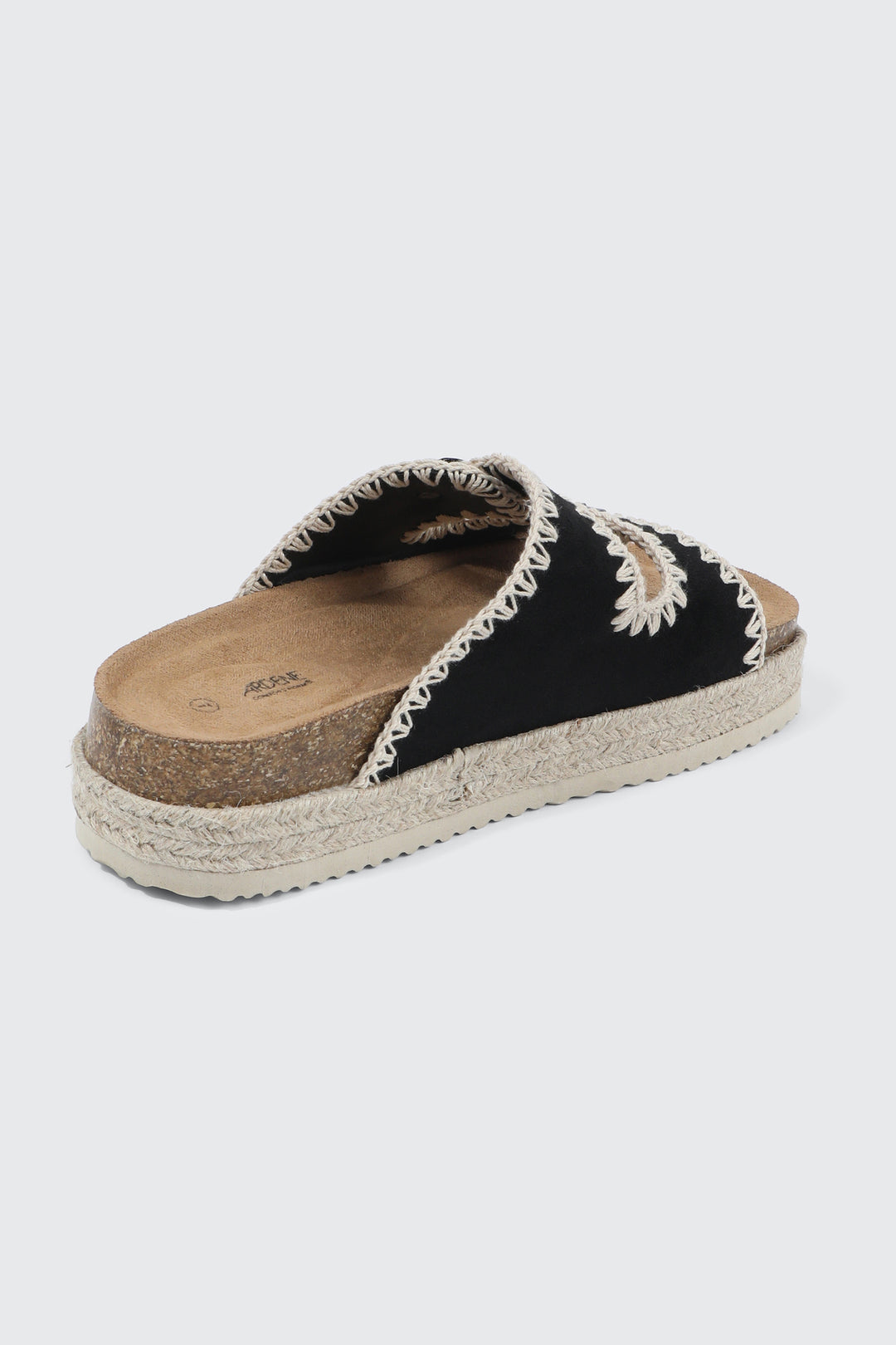 Double Buckle Espadrille Sandals