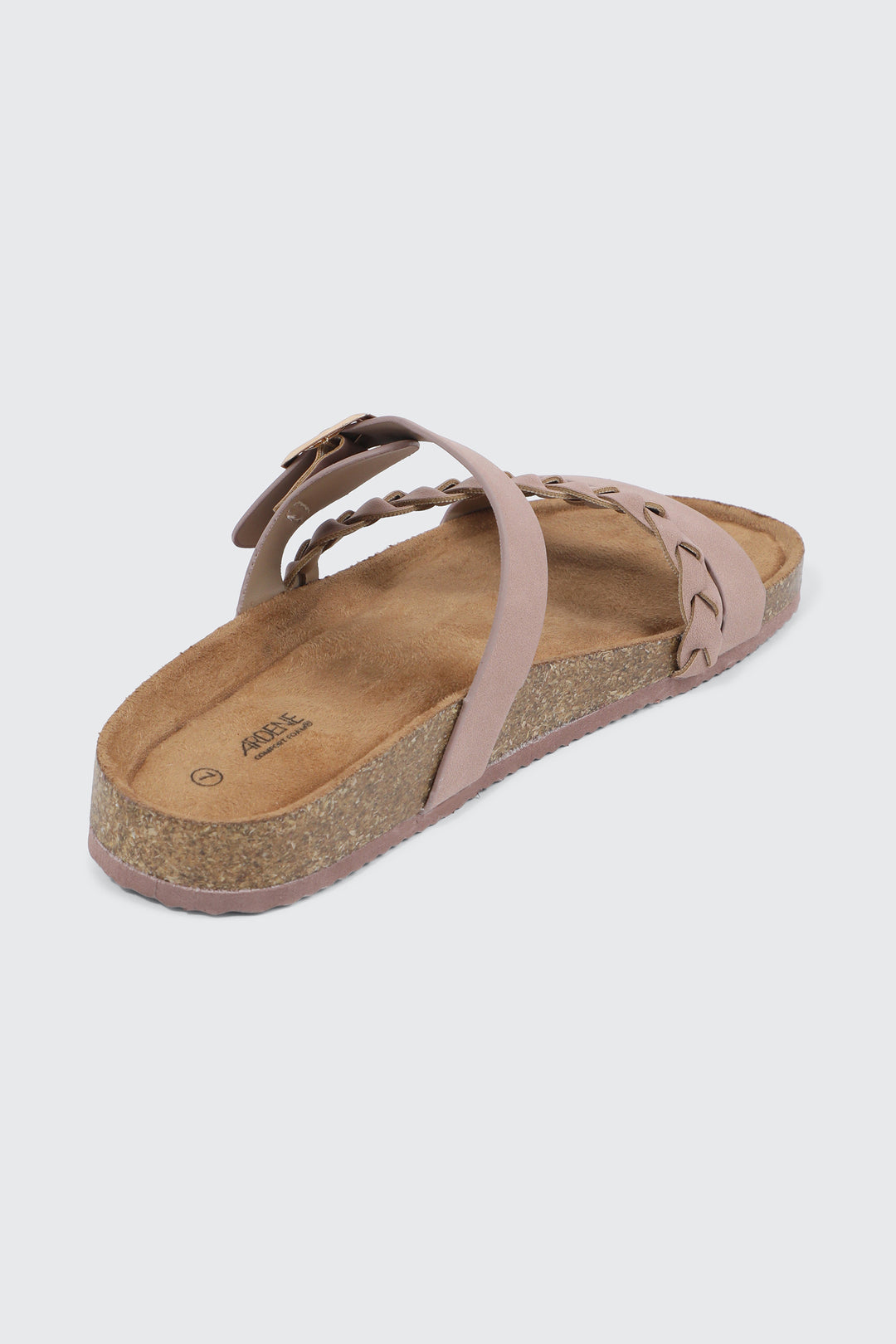 Braided Strap Slide Sandals
