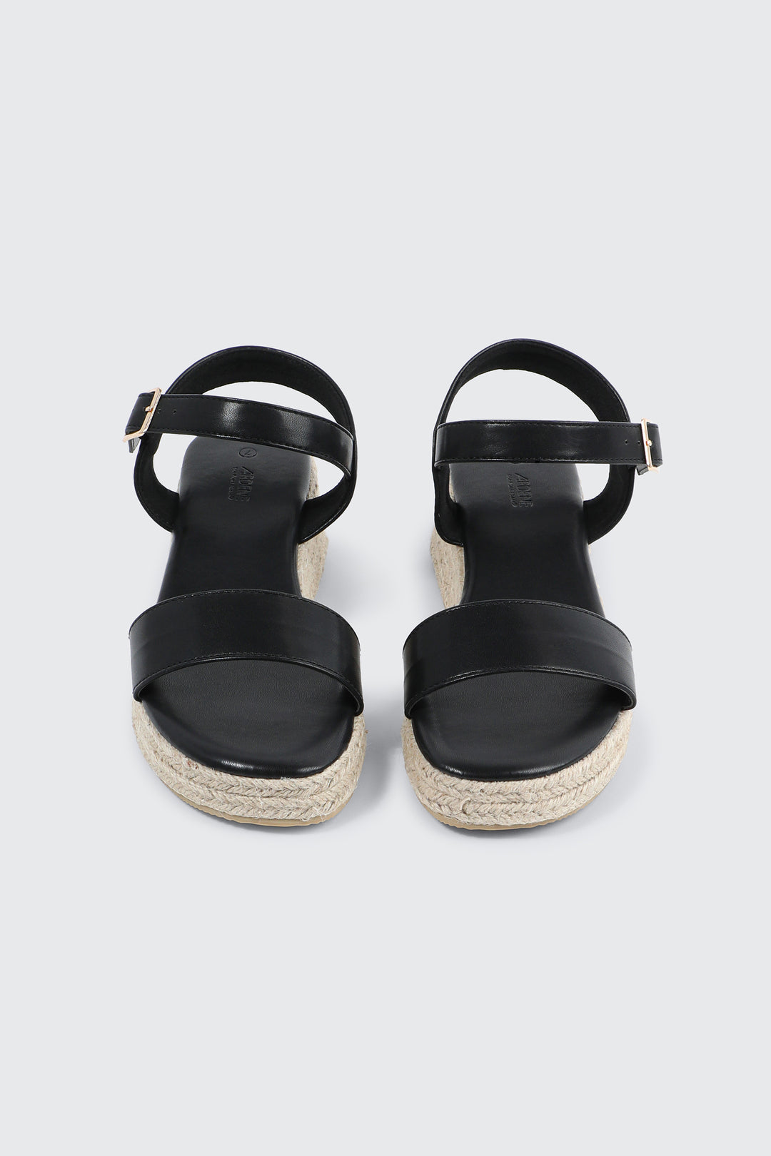 Sandales compensées à bride