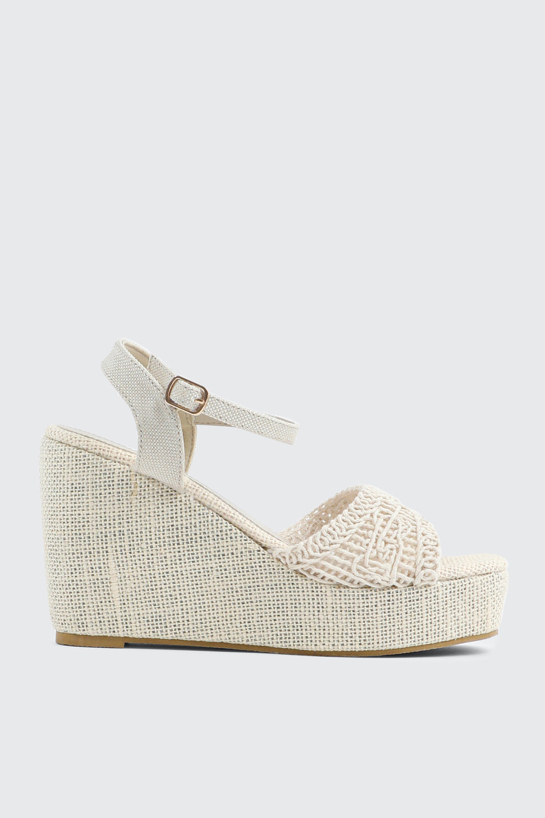 Crochet Wedge Sandals